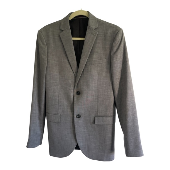 Topman Skinny Fit Suit Jacket & Skinny Fit Trousers Suit Set, Small 38R - Picture 6 of 15